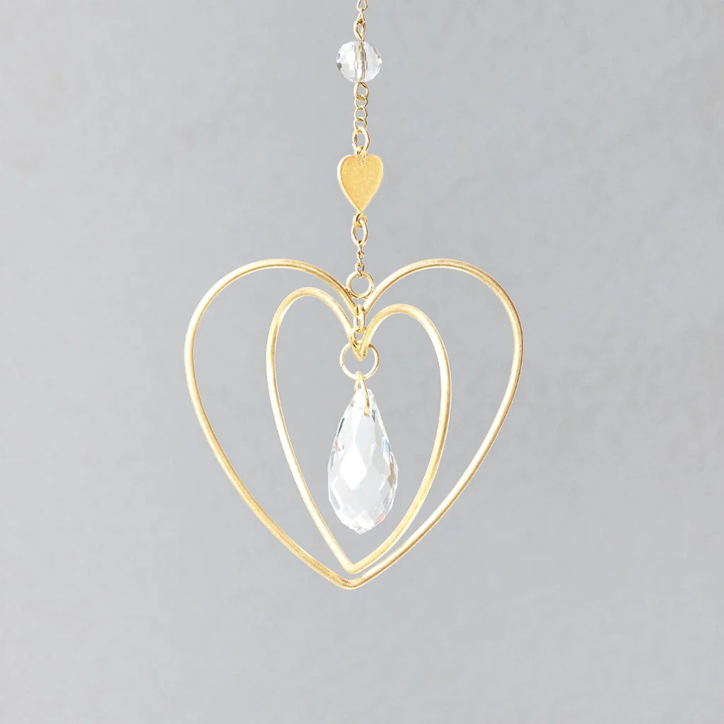 Scout Heart Mini Sun Catcher