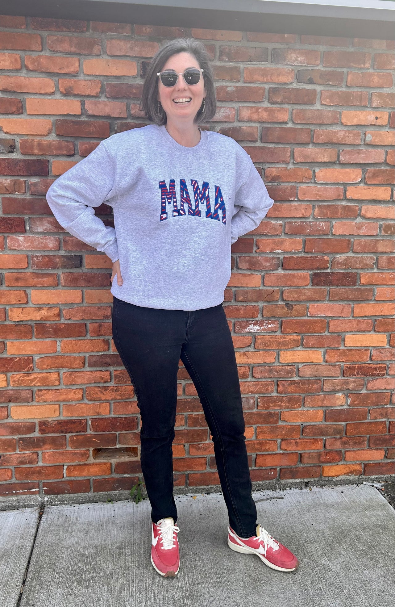 Buffalo Zubaz Mama Sweatshirt