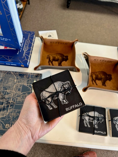 Set of 4 Buffalo Coasters