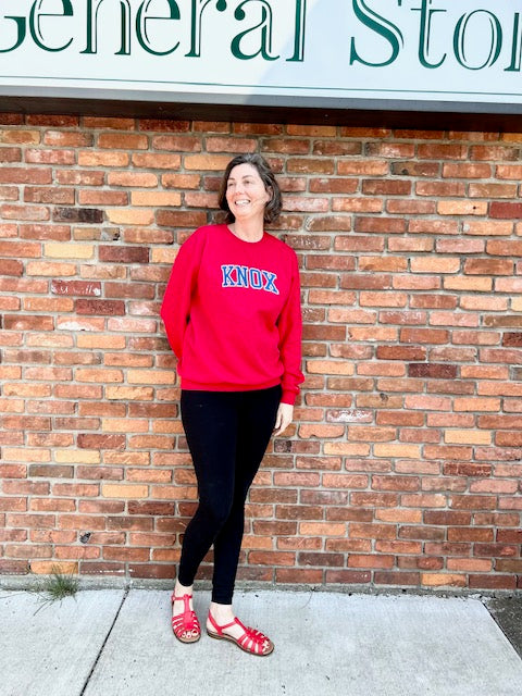 Red Knox Sweatshirt