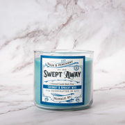 Pour & Penchant 16.5 oz Scented Candle - SWEPT AWAY no.46 - Sea Salt, Ozone, Violet, Jasmine
