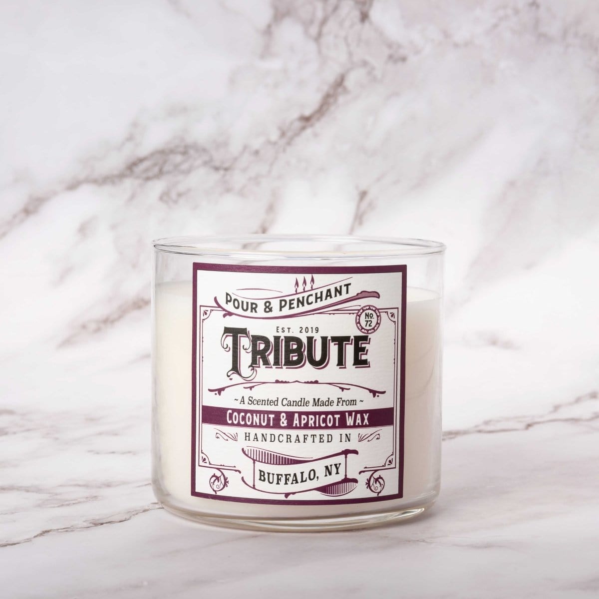 Pour & Penchant 16.5 oz Scented Candle - TRIBUTE no.72 - Magnolia, Peony, Bergamot & Amber