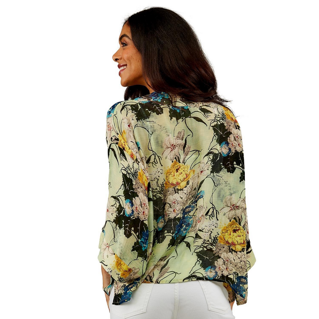 100 Stars Water Lilly Kimono