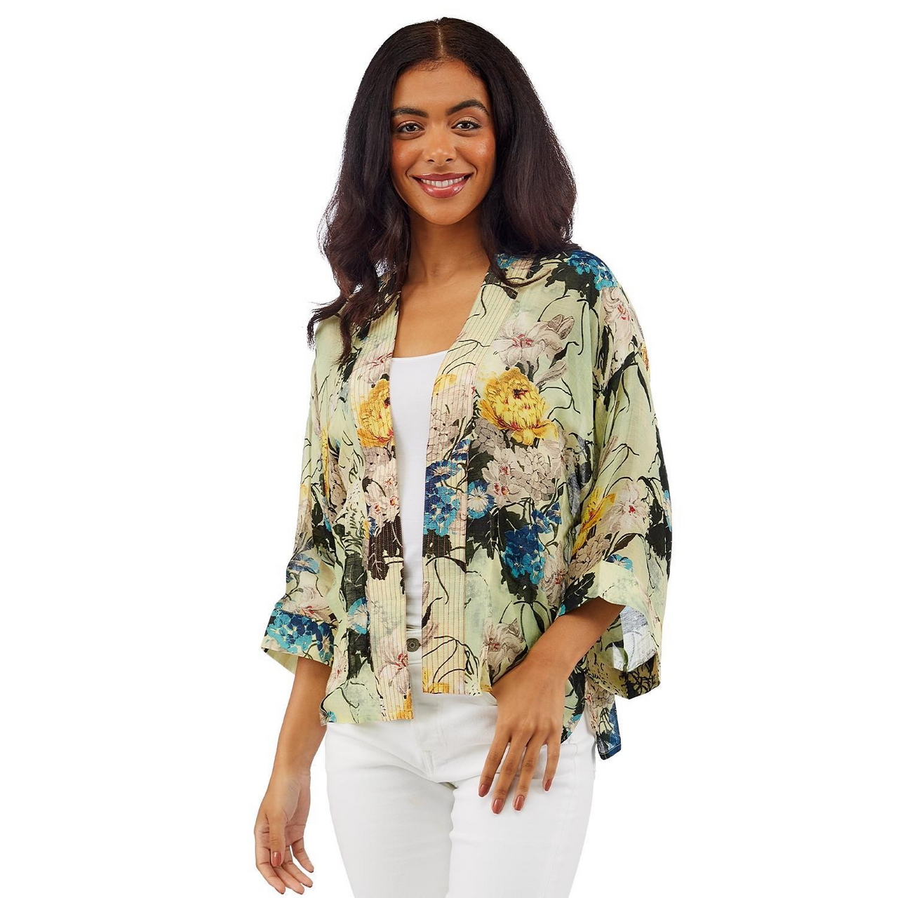 100 Stars Water Lilly Kimono